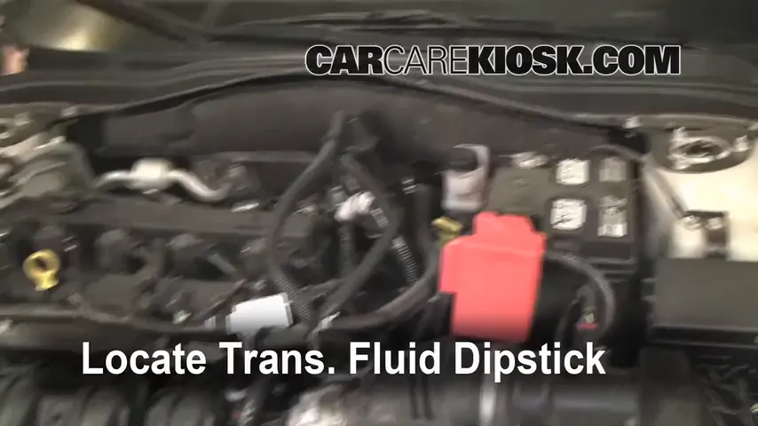 2010 Ford Fusion SE 2.5L 4 Cyl. Líquido de transmisión Controlar nivel de líquido